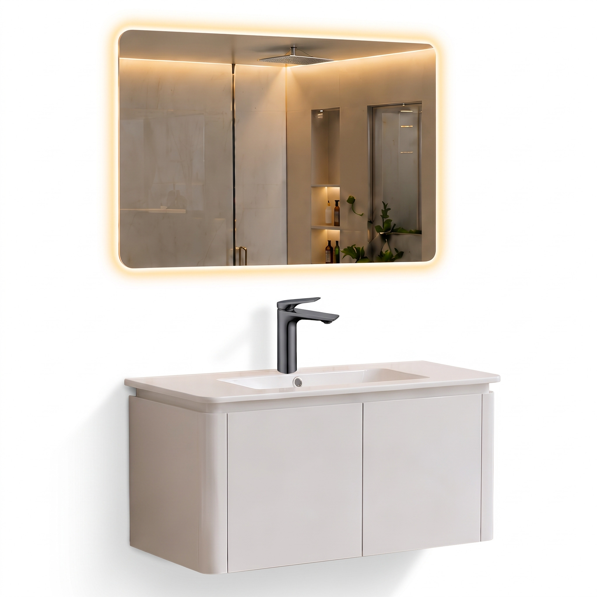 Bộ tủ chậu BROSS BR-9014