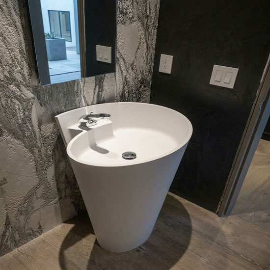 Chậu rửa lavabo đá SW Dauer SW1613