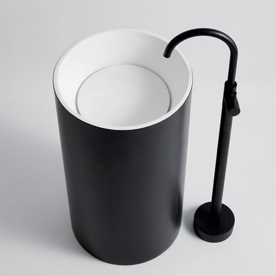 Chậu rửa lavabo đá SW Dauer SWL3A chân đứng
