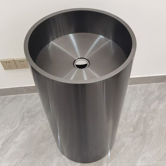 Chậu rửa lavabo inox SW Dauer SW378 chân đứng