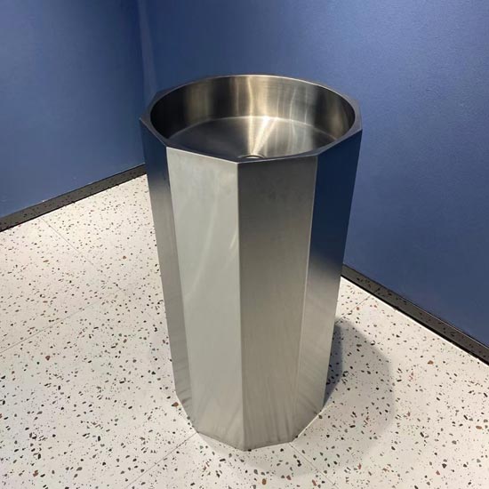 Chậu rửa lavabo inox SW Dauer SW382 chân đứng