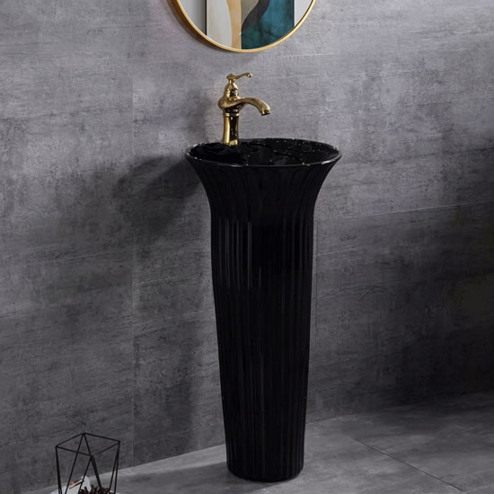 Chậu rửa lavabo SW Dauer SW401 chân đứng