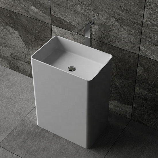 Chậu rửa lavabo SW Dauer SW405 chân đứng