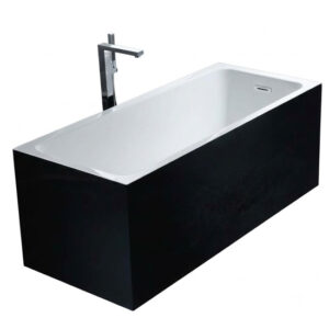 Bồn tắm SW Dauer D-1003 màu đen chữ nhật sang trọng