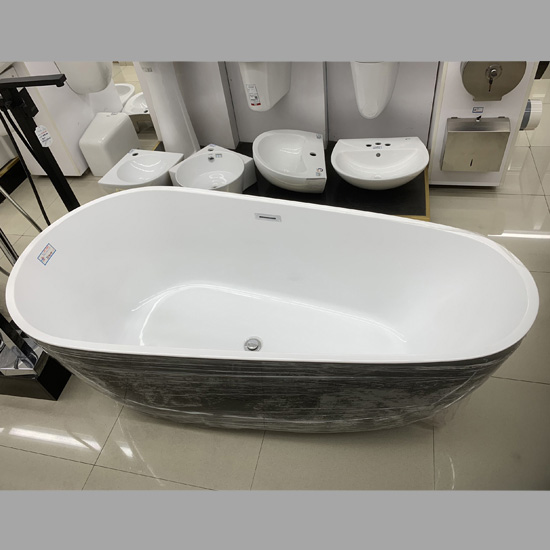 Bồn tắm SW Dauer DT-3005 màu đen đặt sàn Bồn tắm SW Dauer DT-3005 màu đen đặt sàn