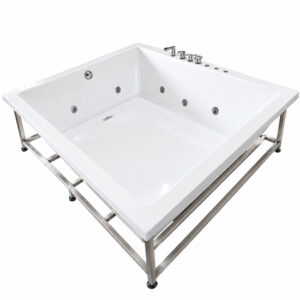 Bồn tắm xây SW Dauer SW-0614 khung inox 304