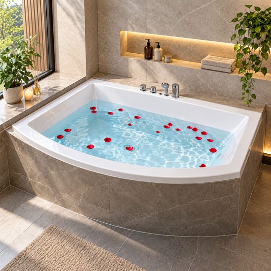 Bồn tắm xây SW Dauer SW-0710 chất liệu nhựa Acrylic Bồn tắm xây SW Dauer SW-0710 chất liệu nhựa Acrylic