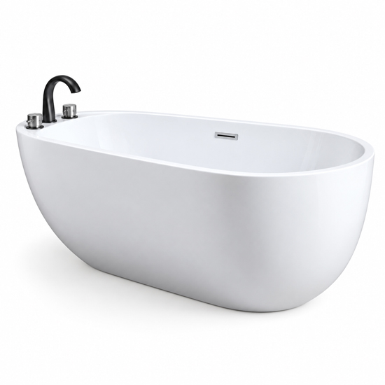 Bồn tắm SW Dauer DT-3004 kiểu dáng Oval chất liệu Acrylic