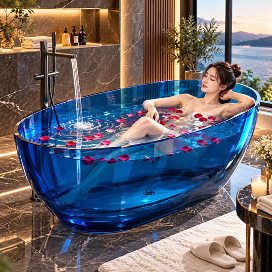 Bồn tắm SW Dauer DST-1004 đá xuyên sáng nhiều màu sắc Bồn tắm SW Dauer DST-1004 đá xuyên sáng nhiều màu sắc