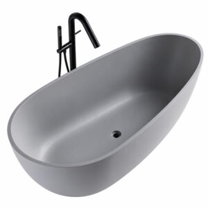 Bồn tắm SW Dauer SW-332 chất liệu đá nhân tạo màu xám Bồn tắm SW Dauer SW-332 chất liệu đá nhân tạo màu xám