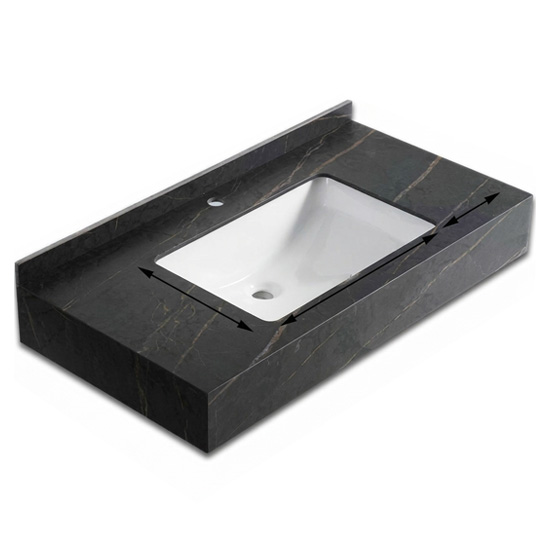 Chậu rửa lavabo SW Dauer SWM01 âm bàn